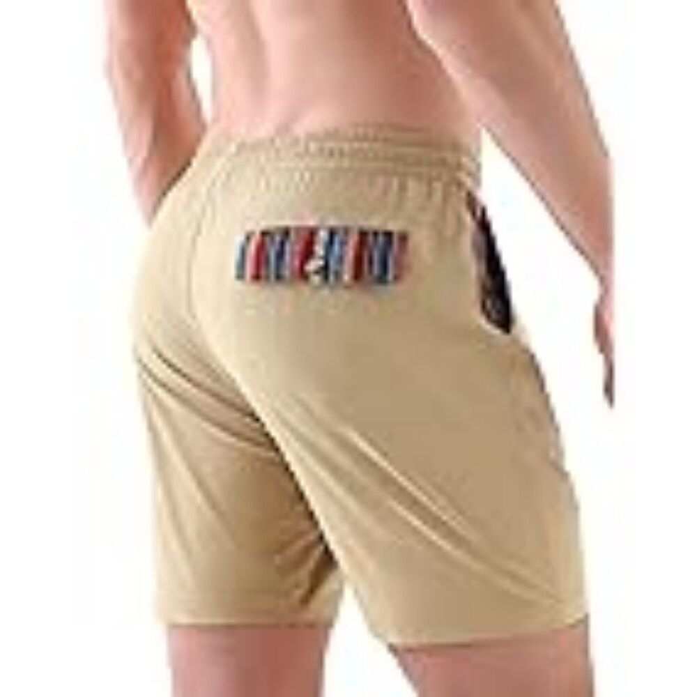 Mocha Casual Beach Shorts Size L